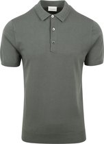 Profuomo - Poloshirt Luxury Groen - Modern-fit - Heren Poloshirt Maat M