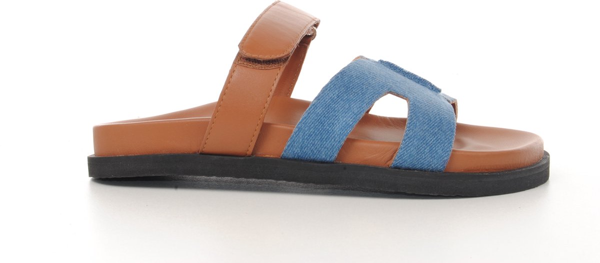 MAURY dames slipper stevie jeans bleu
