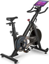 Capital Sports Evo Race Indoor Bike - Cardiobike - Hometrainer - Fitness app - Vliegwielmassa: 22 kg - Staploze magnetische weerstand - Inclusief bluetooth polsslagband - Grijs