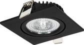 Ledmatters - Inbouwspot Zwart - Dimbaar - 6 watt - 515 Lumen - 3000 Kelvin - Wit licht - IP65 Badkamerverlichting