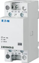 Eaton Z-SCH24/25-22 Installatiezekeringautomaat Nominale spanning: 24 V/AC Schakelstroom (max.): 25 A 2x NO, 2x NC 1 st