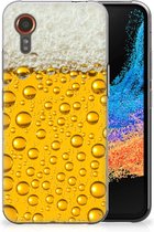 Telefoonhoesje Geschikt voor Samsung Galaxy Xcover 7 Silicone Back Cover Bier