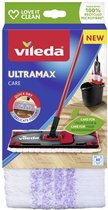 Vileda Ultramax Care Vervanging - 1 per verpakking - Voor delicate vloeren - 100% gerecycleerd microvezel - Zachte reiniging van parketvloeren