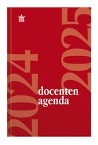 Ryam | Docenten agenda Hardcover | 2024/2025 | Genaaid gebonden | 15 x 20 cm | 12 mnd | Rood |