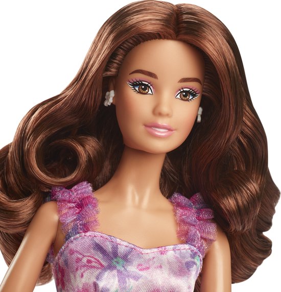 Barbie Signature Verjaardagspop - Met roze jurk - Modepop van Barbie — afbeelding 3