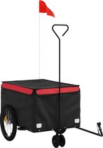 vidaXL-Fietstrailer-30-kg-ijzer-zwart-en-rood