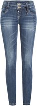 TIMEZONE Dames Jeans Broeken Enya slim Fit Blauw 28W / 32L Volwassenen