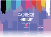 Cadence Harmony Acrylverf Set 10x59 ml Felle Kleuren
