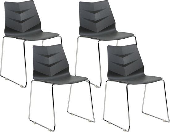 Åstol eetkamerstoel plastic beige