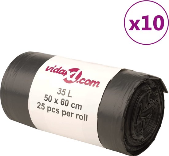 Lot De 250 Petits Sacs Poubelle - Idéal Pour Salle De Bain, Bureau Ou Voiture