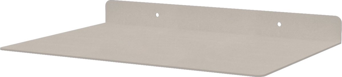 Handdoek plankjes - 30 cm - Kleur Lichtgrijs / handdoekrek badkamer - handdoekenplank