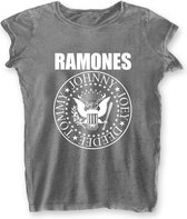 Ramones - Presidential Seal Dames T-shirt - 2XL - Grijs