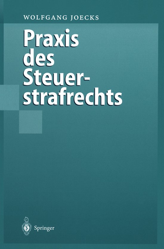 Praxis des Steuerstrafrechts - cover