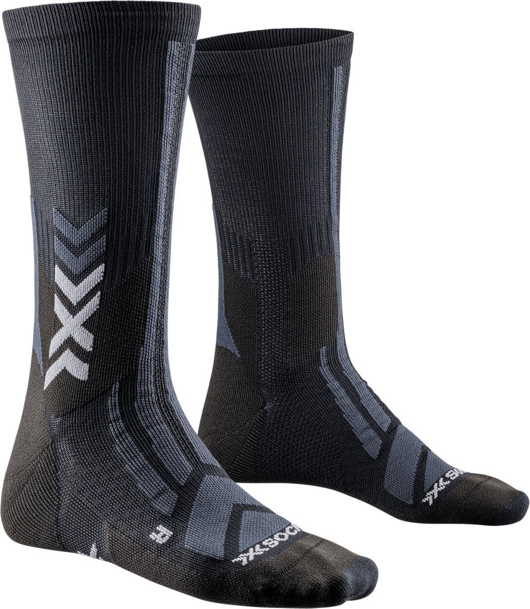 X-Socks Hike Discover Crew Sokken Senior Zwart