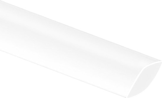 Krimpkous - 2:1 - 9,5 naar 4,75mm - 1 meter - Wit