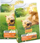 Friskies Balance droog hondenvoer - kip & groenten - 2 x 3000g