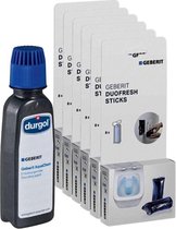 Geberit Voordeelpakket inclusief DuoFresh Sticks 48 stuks & 1 fles Aquaclean ontkalker