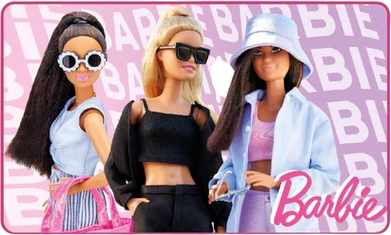 Barbie Vloerkleed - Mat Foam - Polyester - 75 cm