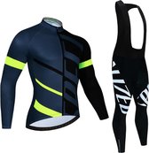 Set de vêtements de cyclisme de Luxe PrestigePedal - Taille M - Chemise de cyclisme - Pantalon de cyclisme - Vêtements de cyclisme de haute qualité - Respirant et confortable - Pour un usage professionnel et récréatif - Unisexe