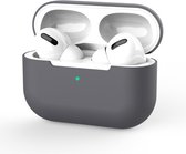 Hoesje in het Zwart geschikt voor Apple AirPods Pro - TCH - Siliconen - Case - Cover - Soft case - Onepiece