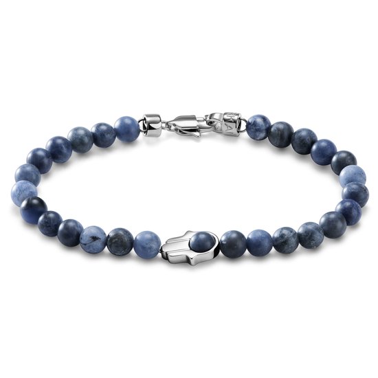 Unity | Armband van Lapis Lazuli met Hamsa Hand