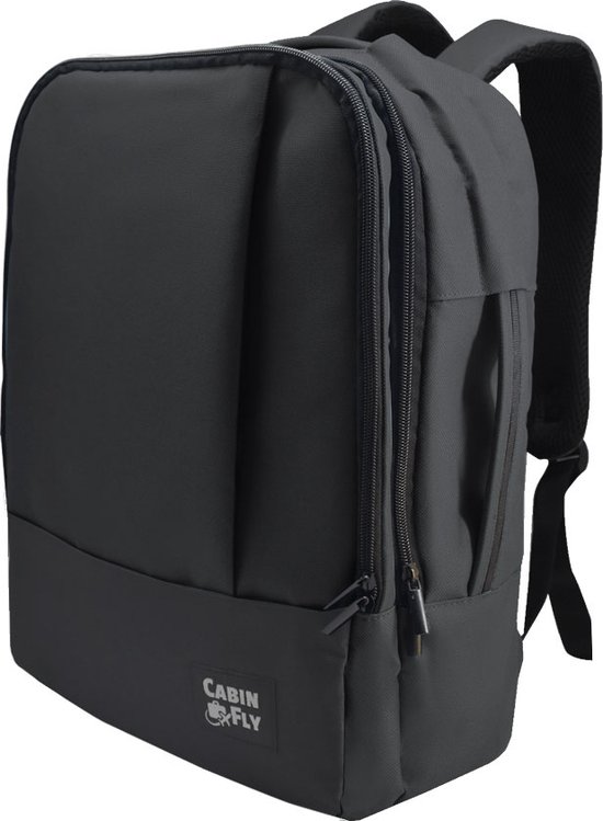 CabinFly - Bellanca - 40 x 30 x 15 - KLM, AirFrance, British Airways, SAS, Finnair, Turkish Airlines, TAP - Cabin Bag - 40x30x15 cm - Rugzak - Handbagage 18 Liter