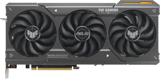 ASUS Radeon RX 7600 XT TUF OC - Videokaart - 16GB GDDR6 - PCIe 4.0 - 1x HDMI - 3x DisplayPort