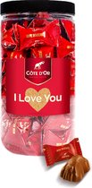 Cote d'Or Mini Bouchée chocolade "I Love You" - melkchocolade met praliné - 500g