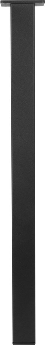IVOL Zwarte Tafelpoot Vierkant - 50 x 50 x 720 mm