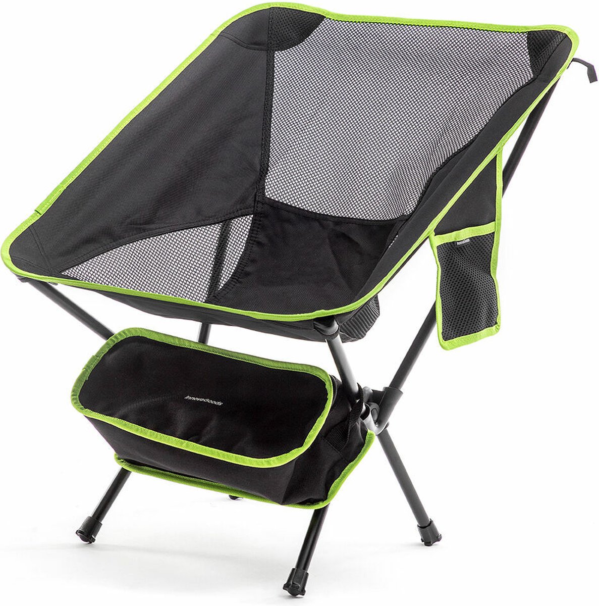 Innovagoods Inklapbare campingstoel Folstul InnovaGoods Zwart