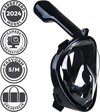 Snorkelmasker Volwassenen S/M- Snorkelset Zwart - Full Face Duikmasker - Duikbril met Snorkel - Snorkelen en duiken in 2025