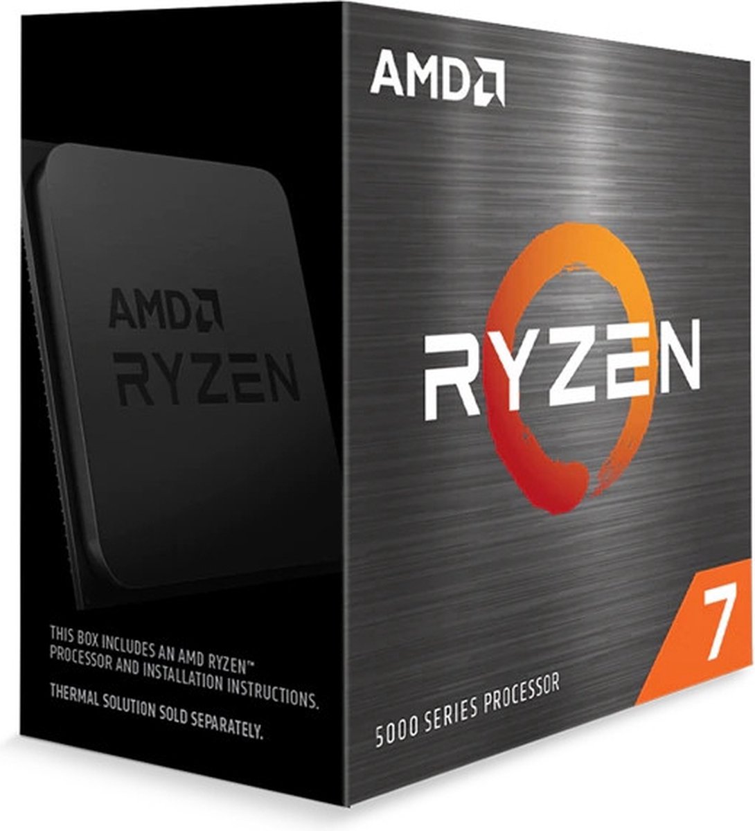 AMD Ryzen 7 5700X3D Boxed - Desktop processor - CPU - 8 Core - 16 Treads - 3GHz/4,1GHz - Socket AM4 op Prijzenvolger.com