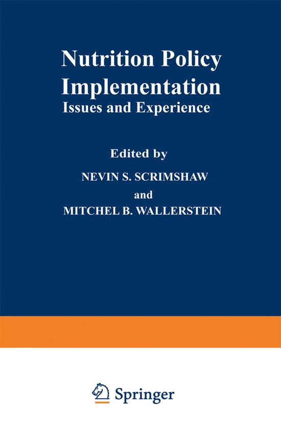Nutrition Policy Implementation - cover