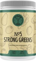 Stokerson №5 Strong Greens - Superfood- Vezels - 30 porties - Chlorella - Probioticum - Groenten & Fruit - Gezondheid - Green Juice - Bloated - Digezyme - Lactospore