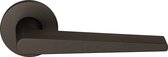 Deurkruk op rozet - Brons Kleur - RVS - GPF bouwbeslag - GPF2060.A1.00 Piko Deurklink op ronde Dark blend, 50x8mm