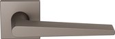 Deurkruk op rozet - Mocca blend - RVS - GPF bouwbeslag - GPF2060.A3.02 Piko Deurklink op vierkante Mocca blend, 50x8mm