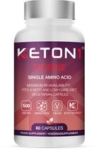 Keton1 | Taurine | 60 Capsules | 1 x 60 capsules