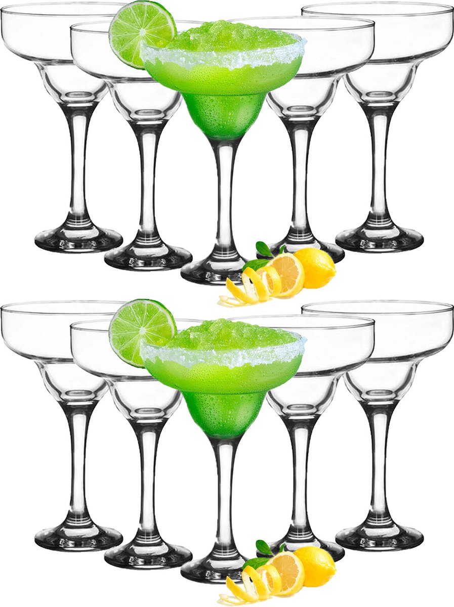 Glasmark Cocktail glazen - 12x - margarita - 300 ml - glas