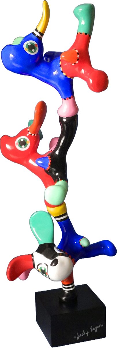 Jacky Zegers Beeld Dog Tower -JZ20 - 59 cm