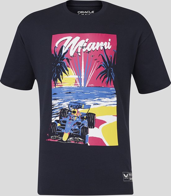 Oracle Red Bull Racing Special Edition Miami Shirt 2024 M - Max Verstappen - Sergio Perez
