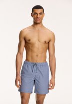 Shiwi SWIMSHORTS Regular fit stripe - donker blauw - L