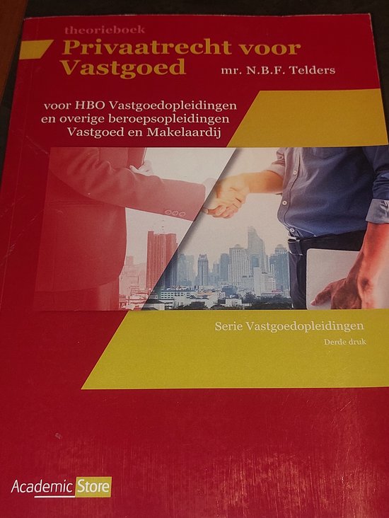 Privaatrecht voor vastgoed