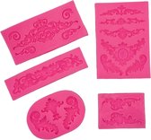 4 Stukken Fondant Vormen Siliconen Bowknot