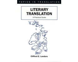 Omslag van Literary Translation