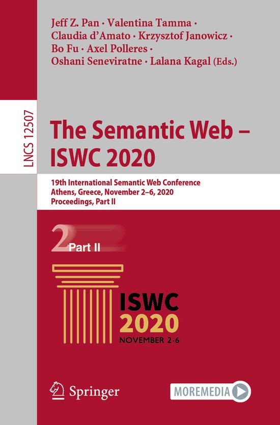 The Semantic Web ISWC 2020 - cover