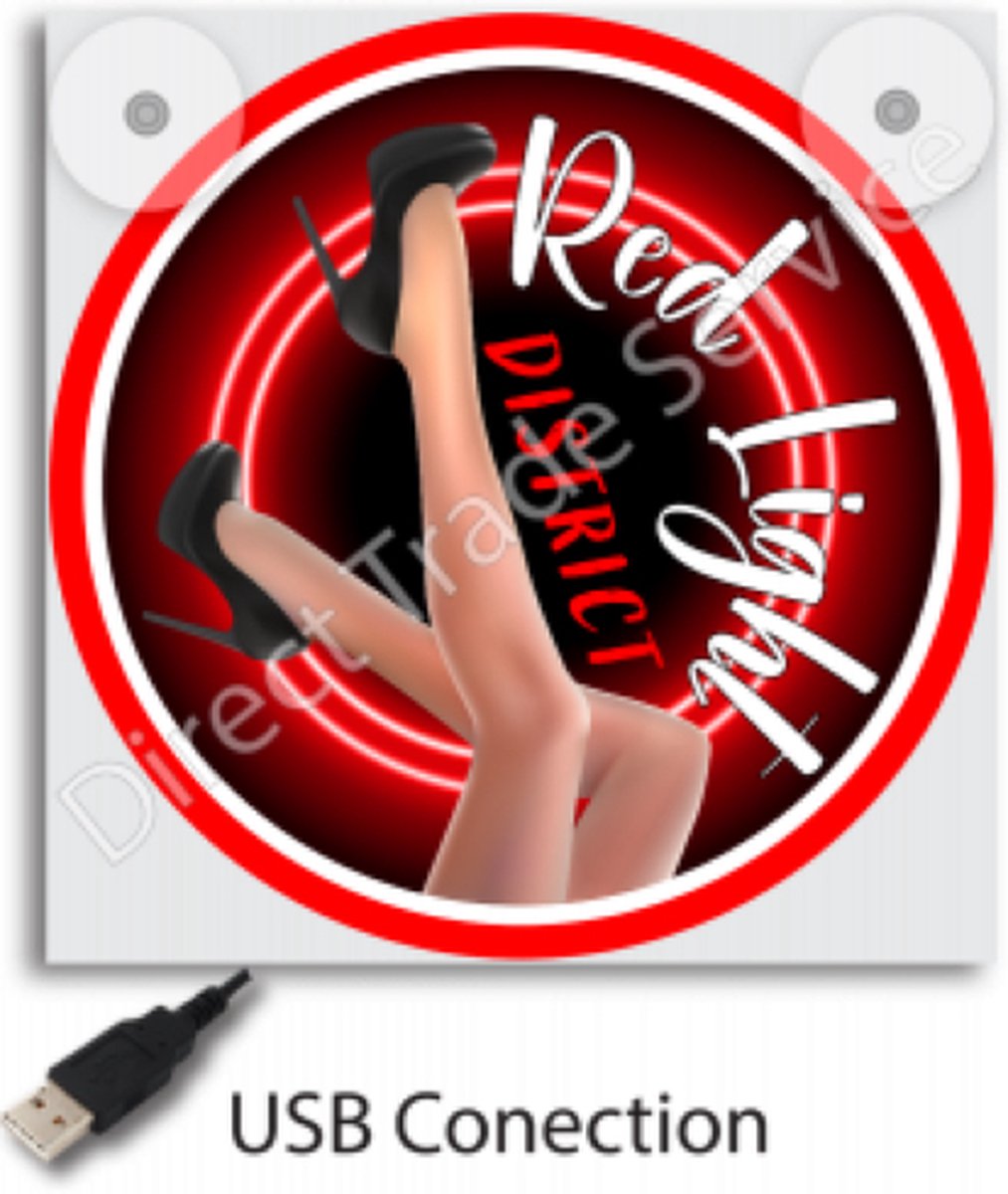 Lichtbakje Black Heels met USB aansluiting