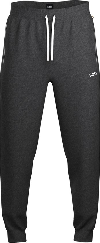 BOSS Mix&Match Pants - heren pyjama- of loungebroek - donkergijs - Maat: S