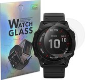 Garmin Fenix 6X / 6X Pro / 6X Pro Solar /6X Pro Sapphire - 2 stuks Beschermglas Smartwatch screenprotectors van glas Transparante glazen schermbeschermfolie