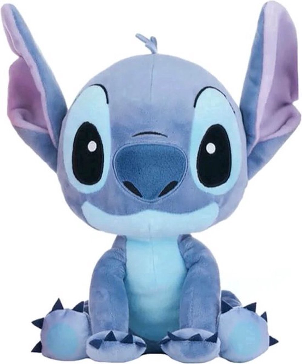 Stitch - Disney Lilo & Stitch Pluche Knuffel XXL 70 cm - Mega Grote XL Plush - Lilo & Stitch Teddybeer Extra Groot - Angel - Leroy - Scrump - Stitch Speelgoed Cadeau Knuffelbeer