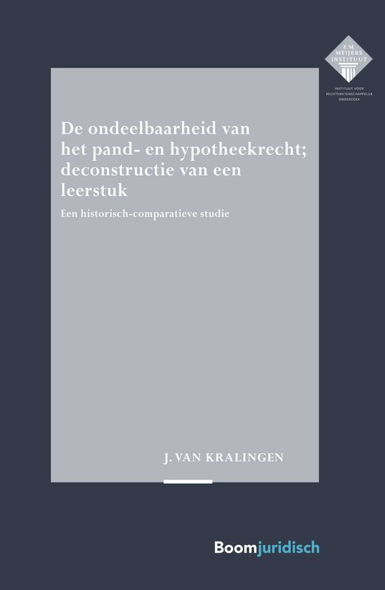 E.M. Meijers Instituut voor Rechtswetenschappelijk Onderzoek ... - cover
